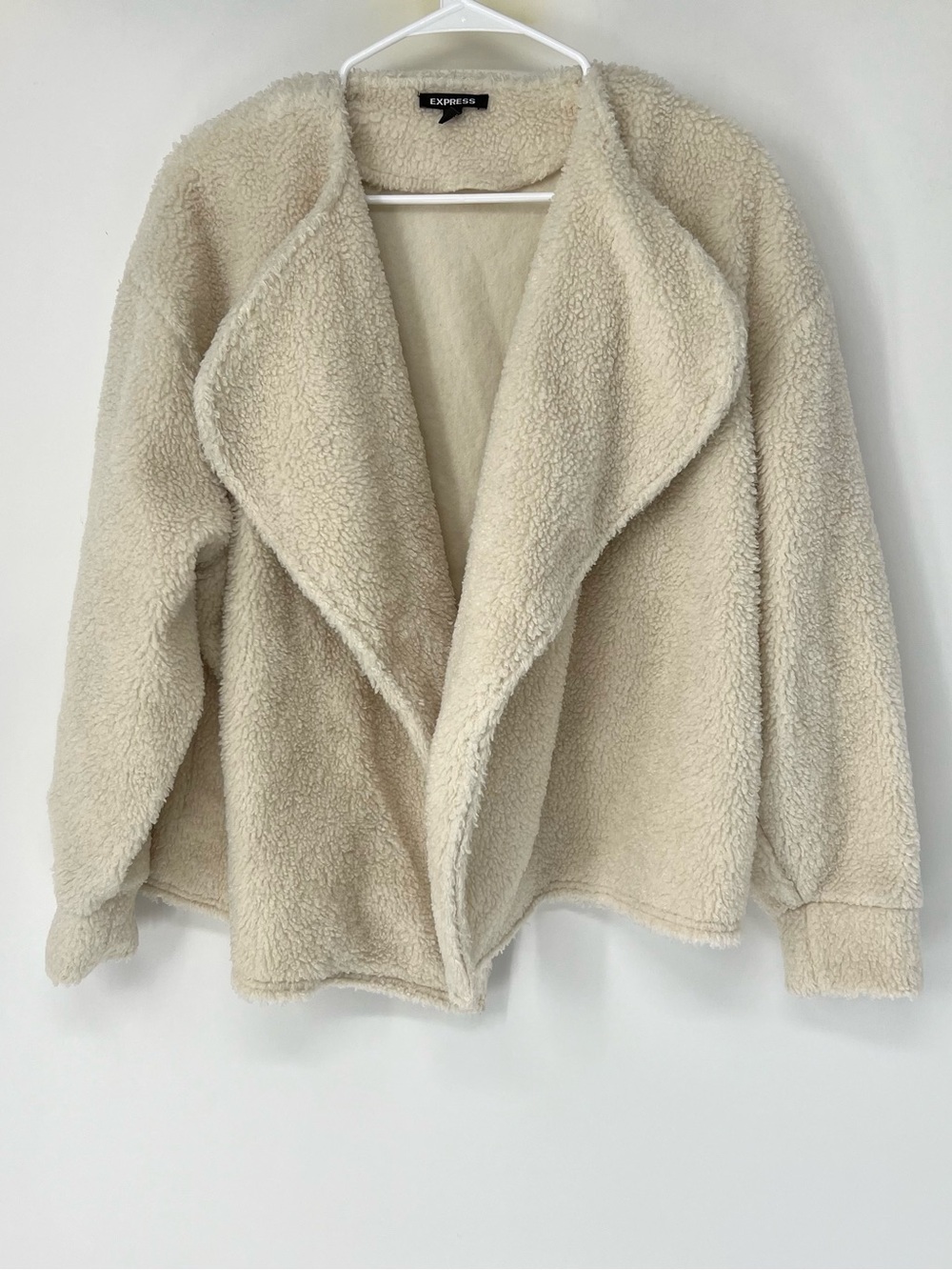 Express small Sherpa jacket women’s